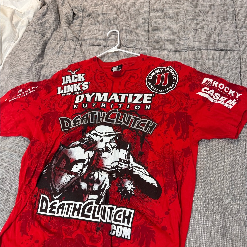 Vintage Brock Lesnar Death Clutch Mens XXL UFC 116 Walkout With Sponsors